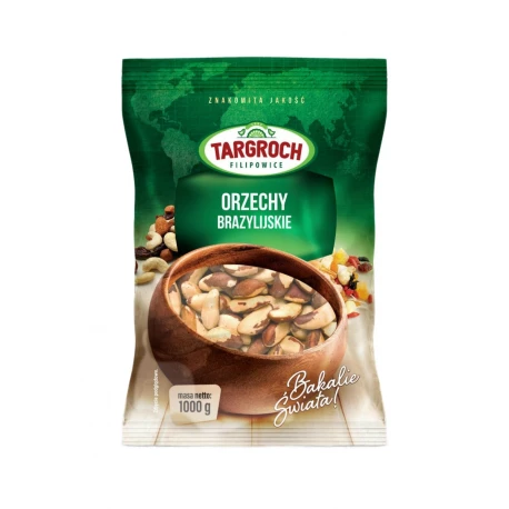 Orzechy Brazylijskie Bombajskie 1kg Całe Orzeszki Targroch