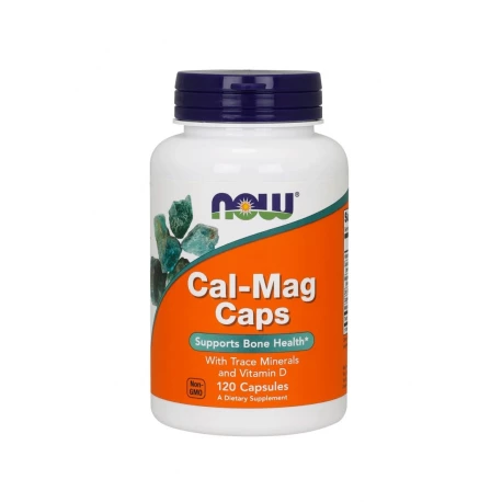 CAL-MAG Bone Health (120 kaps) Zdrowie Kości Now Foods