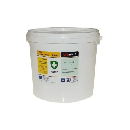 Soda Oczyszczona Wodorowęglan Sodu 5kg E500b Biomus