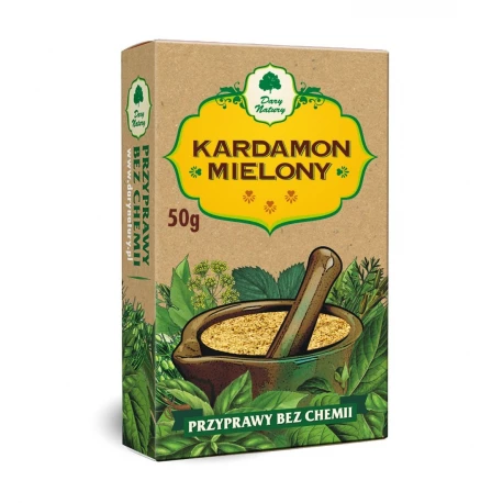 Kardamon Mielony 50 g Przyprawa Bez Chemii Dary Natury
