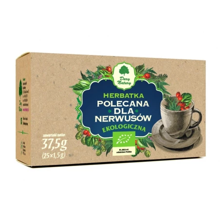 Dla Nerwusów EKO 25x2g herbata Dary Natury