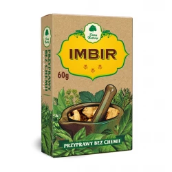 Imbir Mielony 60g Przyprawa Bez Chemii Dary Natury