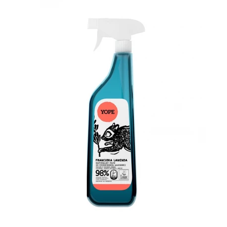 YOPE Naturalny płyn do czyszczenia łazienki Francuska Lawenda 750ml