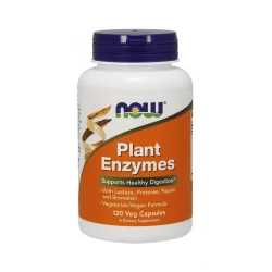 Plant Enzymes Roślinne Enzymy Trawienne (120kaps) Now Foods