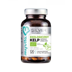Kelp Morszczyn BIO 150 µg (120 kaps) Naturalny Jod Silver MyVita