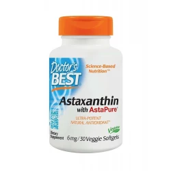Astaksantyna AstaPure 6 mg (30 sgels) Vege Doctor\'s Best 