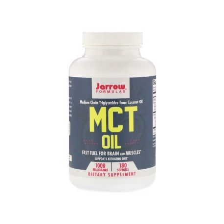 Olej MCT 1000 mg (180 sgels) Dieta Ketogeniczna Jarrow Formulas