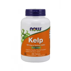 Kelp 150mcg (200 tab) Naturalny Jod Now Foods