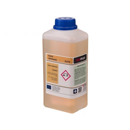 Kwas Mlekowy Czysty 80% 1000 ml (1L) Biomus