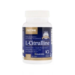 L-Citrulline L-Cytrulina + Foliany + Tokoferole (60 tab) Aminokwasy Jarrow Formulas
