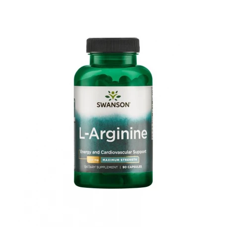 L-Arginina Forte 850 mg (90 kaps) Swanson