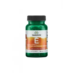 Naturalna Witamina E 400 IU D-Alfa Tokoferol (100 sgels) Swanson