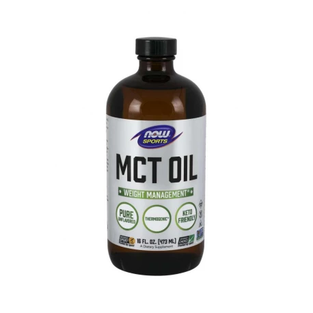 Olej MCT Pure 473 ml Dieta Ketogeniczna Low Carb Now Foods