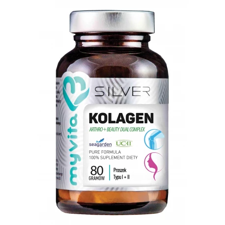 KOLAGEN Dual Complex ARTHRO+BEAUTY 80 g Silver Myvita
