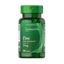 Cynk 25mg (100 tab) Glukonian Cynku Puritan's Pride