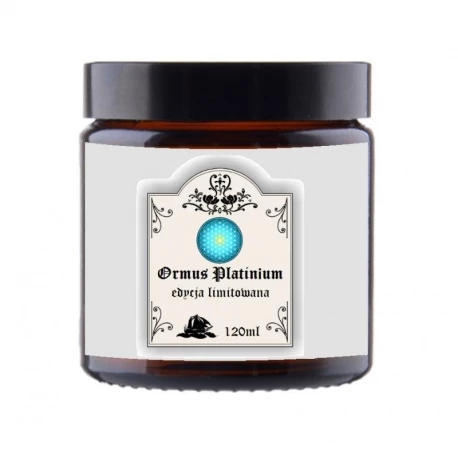 ORMUS ORME Platinium 120 ml Nanowoda Plazma - Mocny i gęsty + złoto 23,75 karata