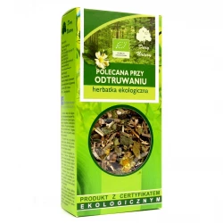 Herbata Polecana przy Odtruwaniu EKO 50g Zioła Dary Natury