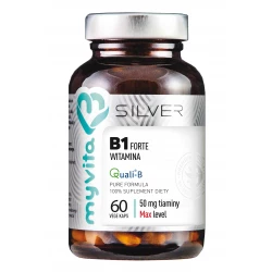 Witamina B1 Forte Tiamina 50 mg (60 kaps) Silver MyVita