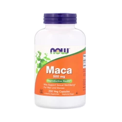 Maca Korzeń 500 mg (250 kaps) Now Foods