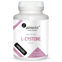L-Cysteine L-cysteina 500 mg (100 kaps) Aminokwasy Aliness
