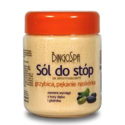 Sól do Stóp ze skłonnościami do Grzybicy i Pękania Naskórka 550g BINGOSPA