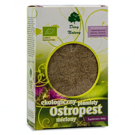 Ostropest Plamisty Mielony EKO 100g Dary Natury