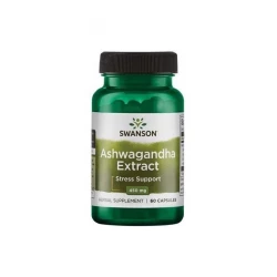 Ashwagandha Ekstrakt 450 mg (60 kaps) Żeń-Szeń Indyjski Swanson