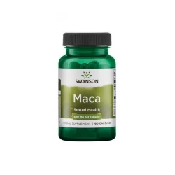 Maca Korzeń Ekstrakt 4:1 500 mg (60 kaps) Swanson