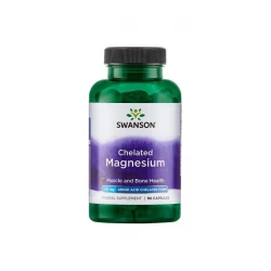 Magnez Chelatowany Diglicynian 133 mg (90 kaps) Swanson