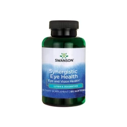 Luteina 20 mg + Zeaksantyna 2 mg (60 sg) Zdrowie Oczu Swanson