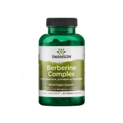 Berberyna Kompleks Berberine Complex 150 mg (90 kaps) Swanson