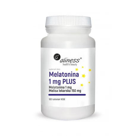 Melatonina 1 mg Plus Melisa Lekarska (100 tab) Aliness