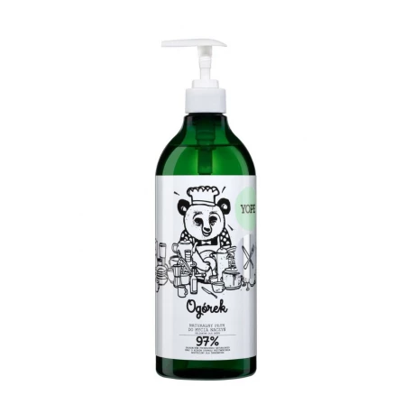 YOPE Naturalny Płyn Do Mycia Naczyń Ogórek 750 ml