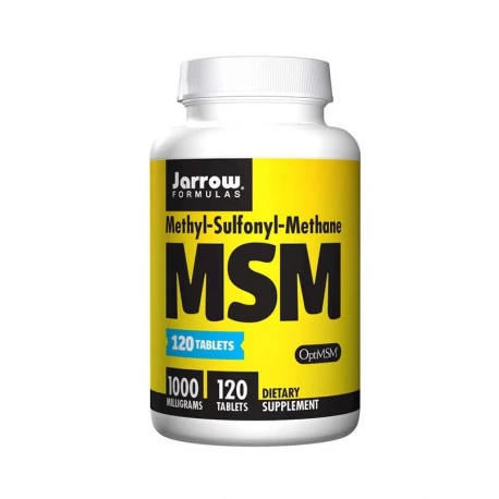 Siarka MSM 1000 mg Metylosulfonylometan (120 tab) Jarrow Formulas