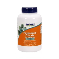 Cytrynian Potasu Potas 448 mg Proszek 340 g Now Foods
