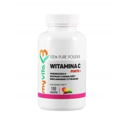 WITAMINA C PLUS Dzika Róża Bioflawonoidy 100g PROSZEK MyVita