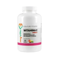 WITAMINA C PLUS Dzika Róża Bioflawonoidy 500g PROSZEK MyVita