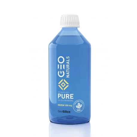 SILICA PURE Krzem w Płynie 100 mg 500 ml GeoSilica Geonaturals