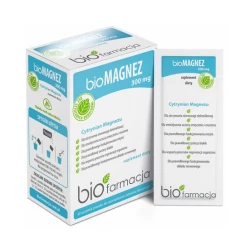 Organiczny Bio Magnez 300 mg (30 saszetek) Biofarmacja