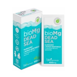 Organiczny Bio Magnez BioMg Dead Sea 400 mg (7 saszetek) Biofarmacja
