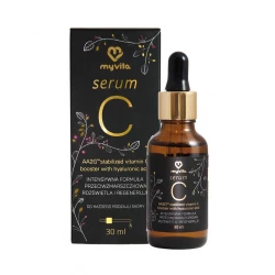 Serum C AA2G Stabilizowana Witamina C + Kwas Hialuronowy Trójcząsteczkowy 30 ml Myvita
