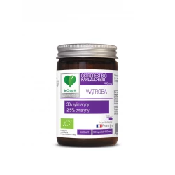Ostropest + Karczoch BIO 400 mg (50 kaps) Sylimaryna Cynaryna WĄTROBA BeOrganic