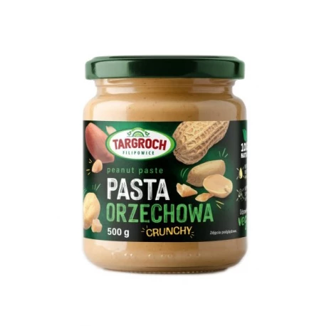 Pasta Orzechowa Crunchy Arachidowa 500 g TARGROCH