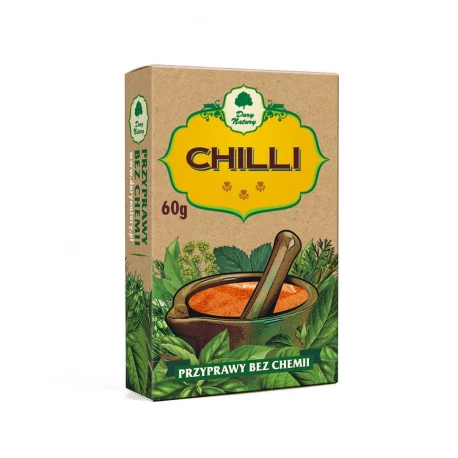 Chilli 60 g Przyprawa Bez Chemii Dary Natury