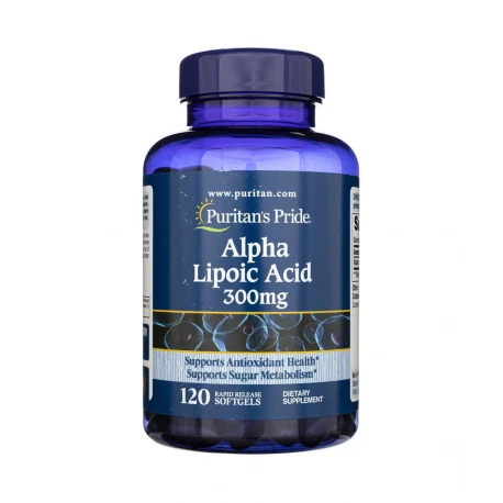 Kwas Alfa Liponowy ALA 300 mg (120 kaps) Puritan's Pride