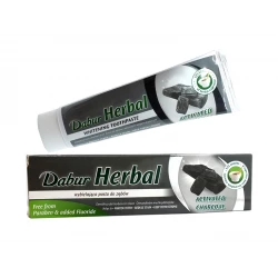 Czarna Pasta do Zębów z Węglem Aktywnym 100 ml Dabur Herbal
