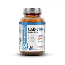 Witaminy ADEK + C Max Complex Active (60kaps) CLEAN Pharmovit