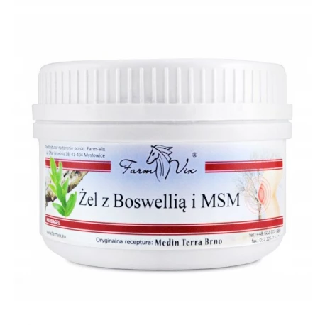 Żel z Boswellią i MSM 350 g Farm-Vix