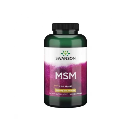 MSM 500mg 250kaps Metylosulfonylometan Siarka SWANSON