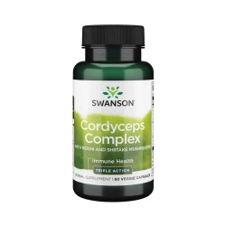 Cordyceps Complex Kordyceps Reishi Shiitake (60 kaps) Swanson